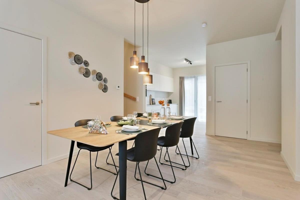Huswell - House In A Prestigious New Project Near The Beach Ostende Exterior foto